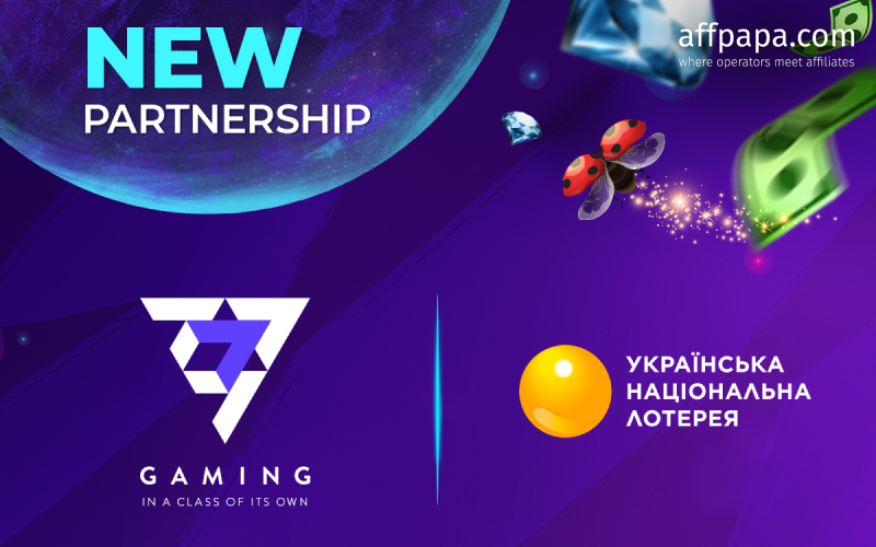 7777 gaming partners with the Ukrainian National Lottery