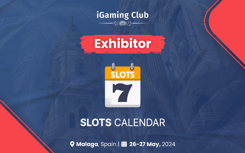 SlotsCalendar exhibiting at iGaming Club Conference Malaga