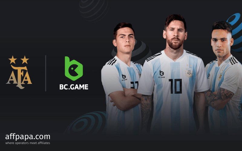 BC.GAME as Argentine Football Association sponsor